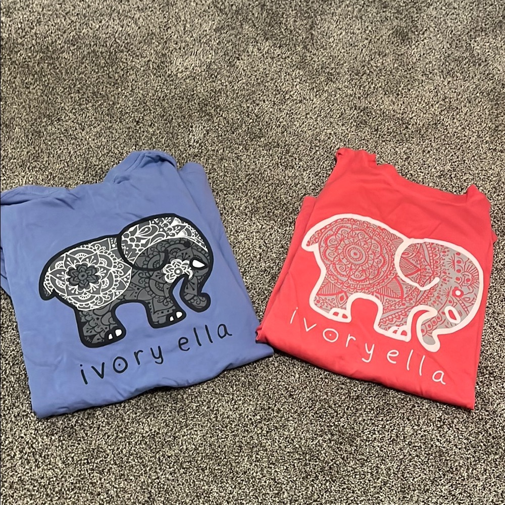 Ivory Ella Short Sleeve Shirts
